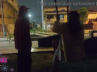 My Friends Took Me to Explore the Square