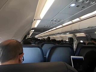 public airplane blowjob, wanna see?