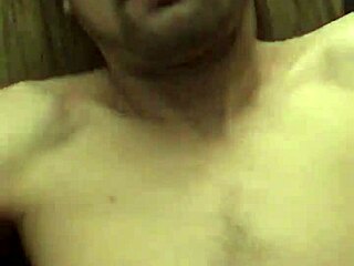 Throbbing Cock In Homemade Gay Solo