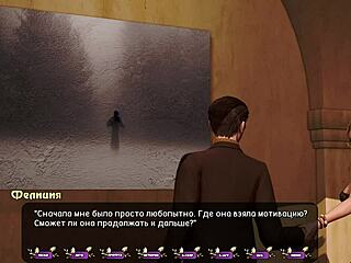 สาวบลอนด์ร่านถูหีเปียกกลางแจ้ง Pale Carnations 41