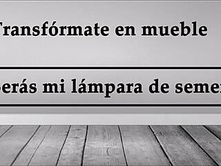 Jeg vil at du blir min sædlampe-møbel, okay?