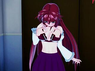 Xenovia bad bitch fucks Rias Gremory