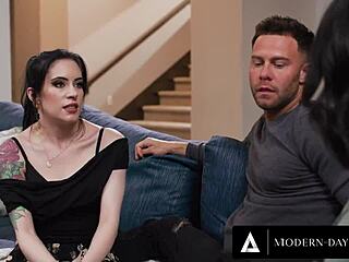 Pregnant Wife's Prenatal Session With Instructor Anna De Ville And Husband Seth Gamble