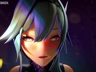 Hot Hentai Babe with Big Ass Gets Pussy Creampied in 3D Cartoon Action.