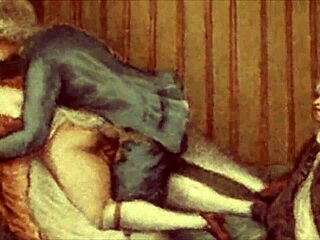 Vintage Erotic Illustration Evokes Deep Emotions