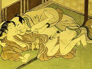 vintage erotic illustrations showcase retro anime seduction