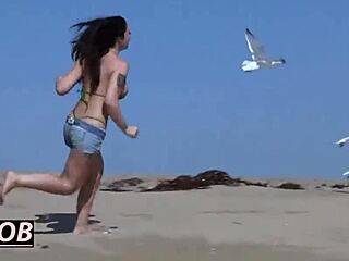 rimjob with melina mason, that kinky babe craving asshole action