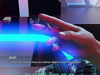 Movie Night With Cute Busty Blonde In 3D Cartoon