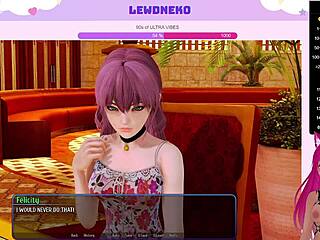 I’m Obsessed with Vtuber LewdNeko in Harem Hotel Part 22, Her Moaning Drives Me Wild!