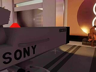 Porn casting interview with brunette anime girl bent over in 3D hentai