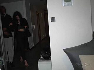 She Visits To Try Real BBC In Lingerie