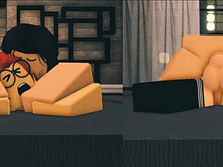 Lihat cewek ginger nerdy ini digarap di kamar tidur