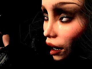 Darkness lust with big ass anal bending over