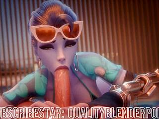 แม่ม่ายอมลึกสุดคอที่ชายหาดในฉากเฮ็นไตสุดเดือด