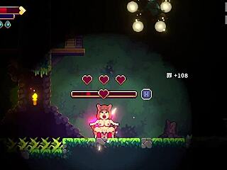 【スカーレット・メイデンの実況プレイ パート2】横スクロのローグライク2階層ボスまで攻略開始！