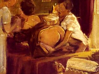 vintage erotic art teases with retro charm