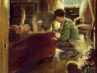 vintage erotic art teases with retro charm