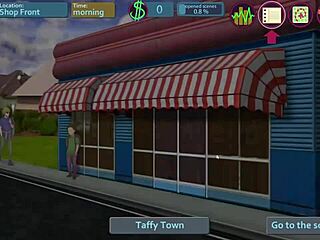 Taffy tales part 4: anime game with teacher and student