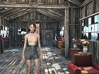 Look at this sexy Fallout 4 babe chilling at home. Isn’t she hot?