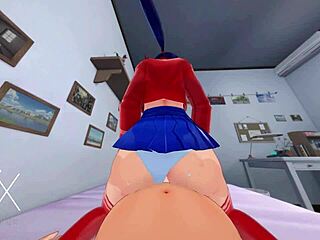 Joc hentai anime cu sex Mita Cappie în poziții multiple