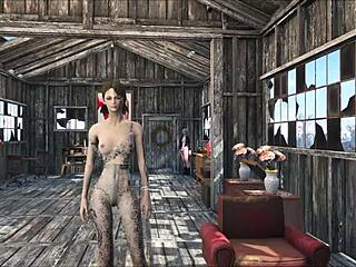 Look at this sexy Fallout 4 babe chilling at home. Isn’t she hot?