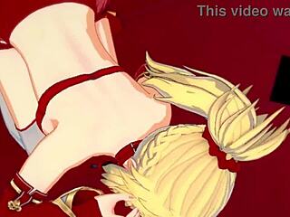 Curious About Mordred Pendragon's Wild Side in Fate Apocrypha? See Her Intense Solo Session and Epic Finish.