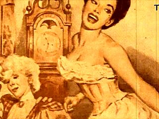 Vintage Erotic Drawings From Antique Retro Cartoons