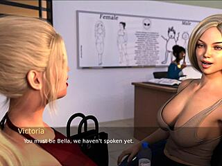 Summers Gone 21 Big Ass Blonde In Hentai Action