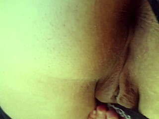 Real Amateur Couple Shows Off Big White Ass