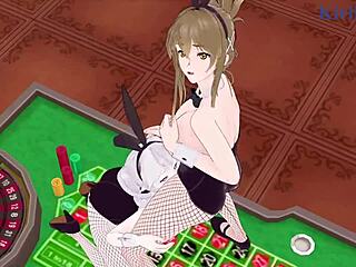 uhh, intense lesbian play with kusuha mizuha and cagalli yula athha...