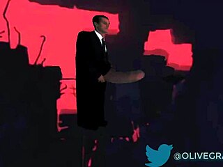 RILEY REID GETS BLOWJOB IN CARTOON HENTAI ANIMATION