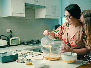 Curious how Charlie Forde teases Chasey in kitchen? See full video on XRed