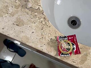 Skinny Friend Asks for Anal in Shower