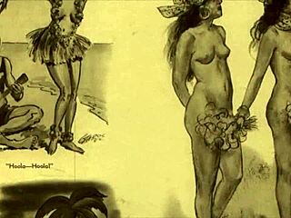 Vintage Erotic Drawings From Antique Retro Cartoons
