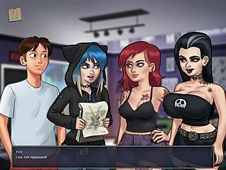 Summertime Saga 119 with Big Anime Tits