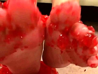 A Lucky Guy Receives Footjob, Handjob, And Blowjob From Beautiful Babe