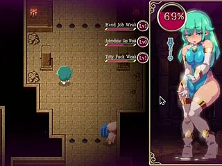 yo, check this sexy succubus mage kanade in futanari dungeon quest part 3