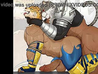 見てよ、このワイルドなゲイファーリーポルノドッグスタイル集め 🐾