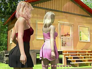 in episode four, the sexy patients get some help from the hotties in a wild group scene