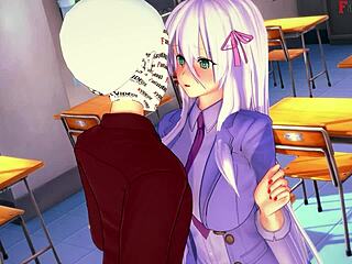 ใน HS DXD Akeno เตรียมเซอร์ไพรส์ใน NTR บ้าๆ 7 หนังอนิเมะเต็มเรื่องแฟนตาซีโปร่งแสง