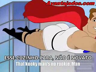 Herói Gay com Bunda Gigante em Ação Selvagem!