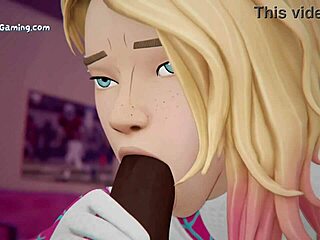 gwen stacy and miles, wanna see rough doggy by the open window?