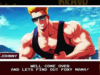 Johnny Bravo Shows Off Bravado with Outdoor Sucking