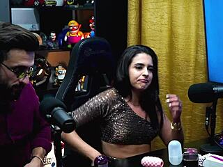 Latina Stuns in Public Podcast with Bold Cock Play