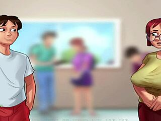 Съмъртаймсейга се разкрива докато учи френски в горещ хентай епизод e1 35