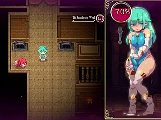 哟，看这性感魅魔法师卡纳德在扶她地牢任务第三部