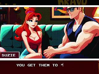 Johnny Bravo Shows Off Bravado with Outdoor Sucking