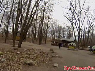 european amateur gets pov ass fucking on hidden cam