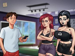 Summertime Saga 119 with Big Anime Tits