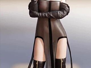 kidkudi cartoon solo with steamy anime striptease